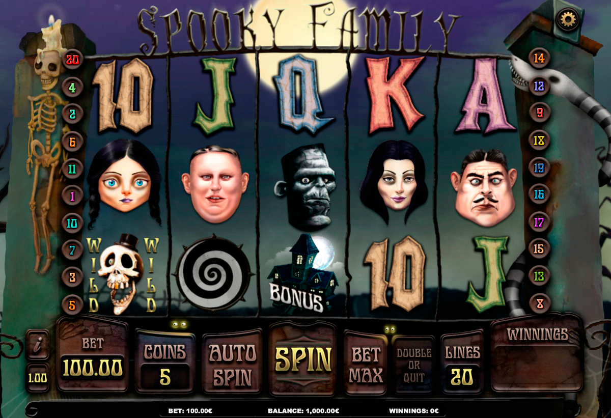 spooky family isoftbet игровой автомат 