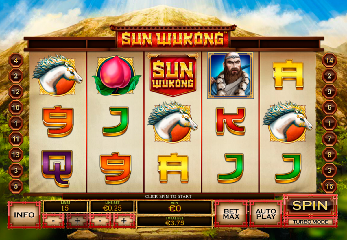 sun wukong playtech игровой автомат 