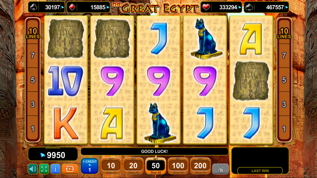 the great egypt egt игровой автомат 