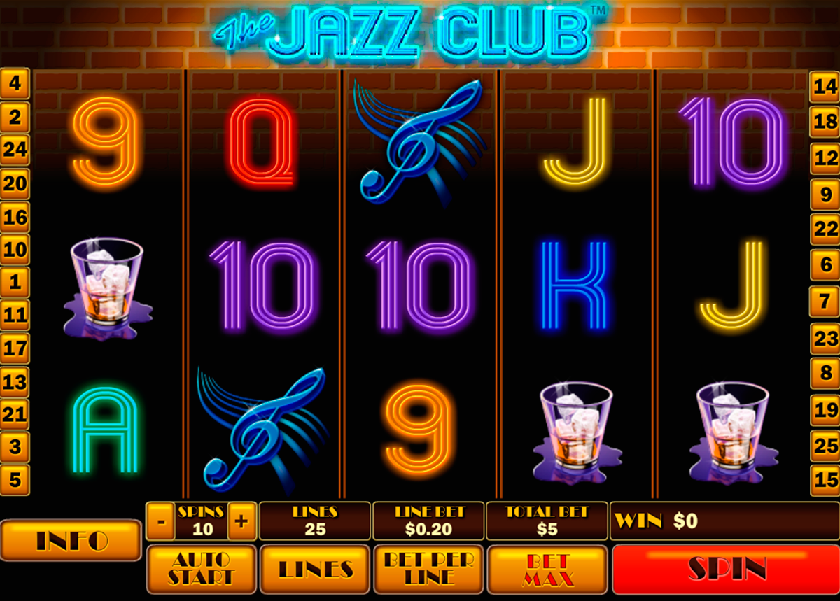 the jazz club playtech игровой автомат 