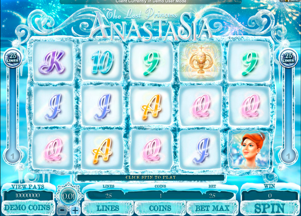 the lost princess anastasia microgaming игровой автомат 