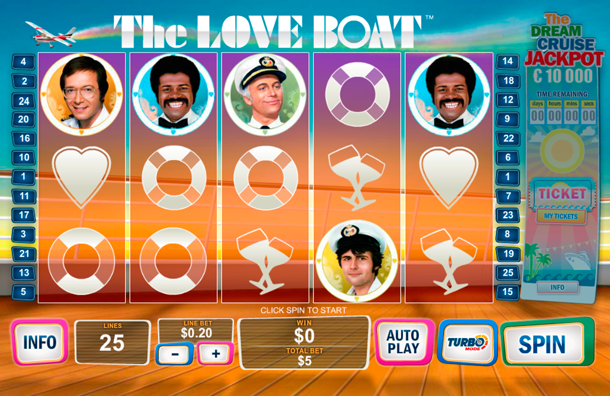 the love boat playtech игровой автомат 