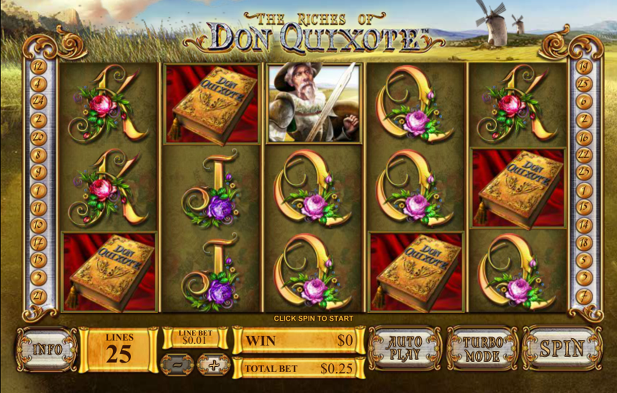 the riches of don quixote playtech игровой автомат 