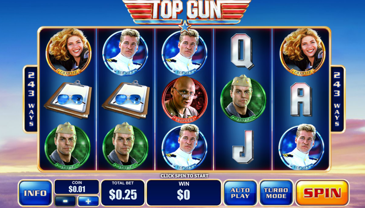 top gun playtech игровой автомат 