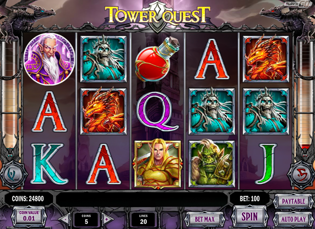 tower quest playn go игровой автомат 