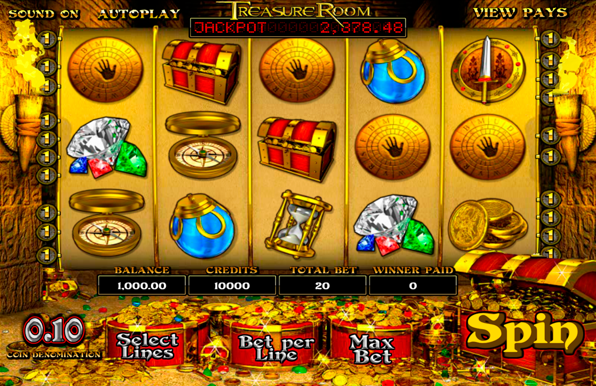 treasure room betsoft игровой автомат 