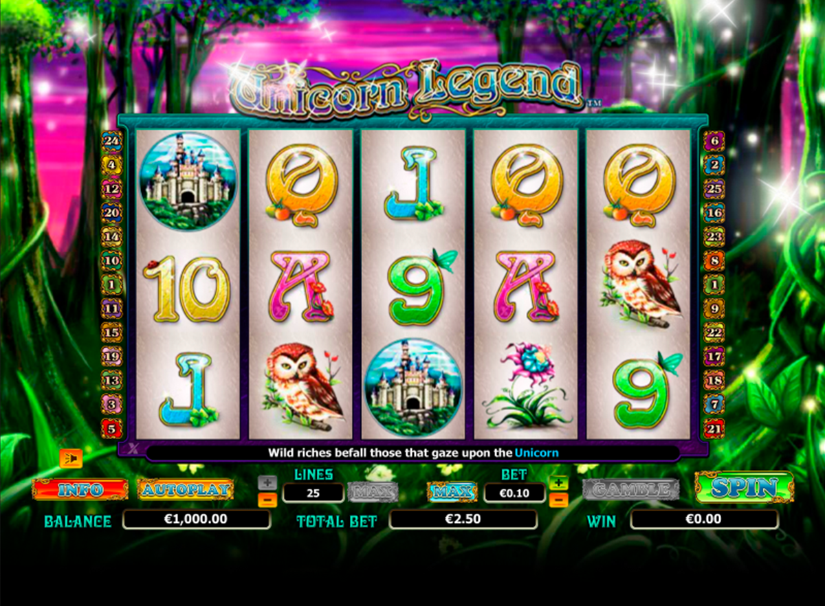 Free online unicorn slot