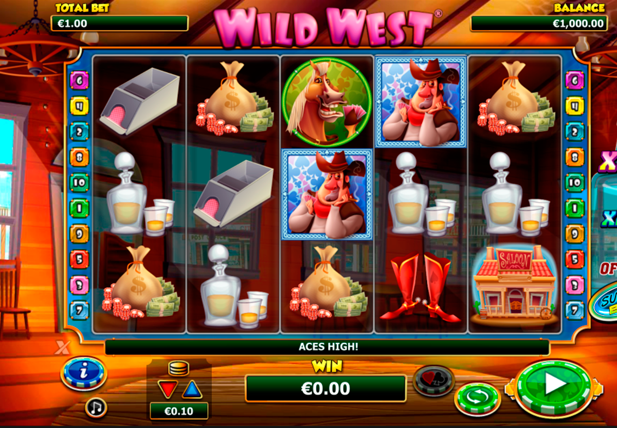 wild west nextgen gaming игровой автомат 