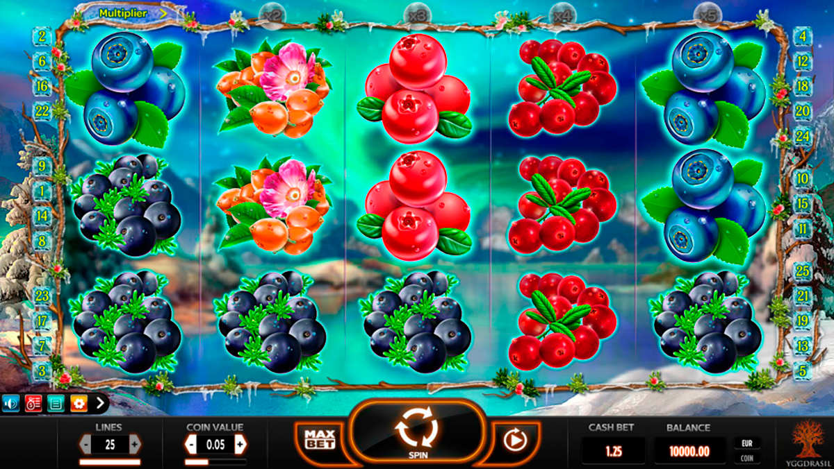 winterberries yggdrasil игровой автомат 