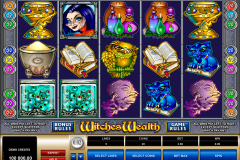 witches wealth microgaming игровой автомат 