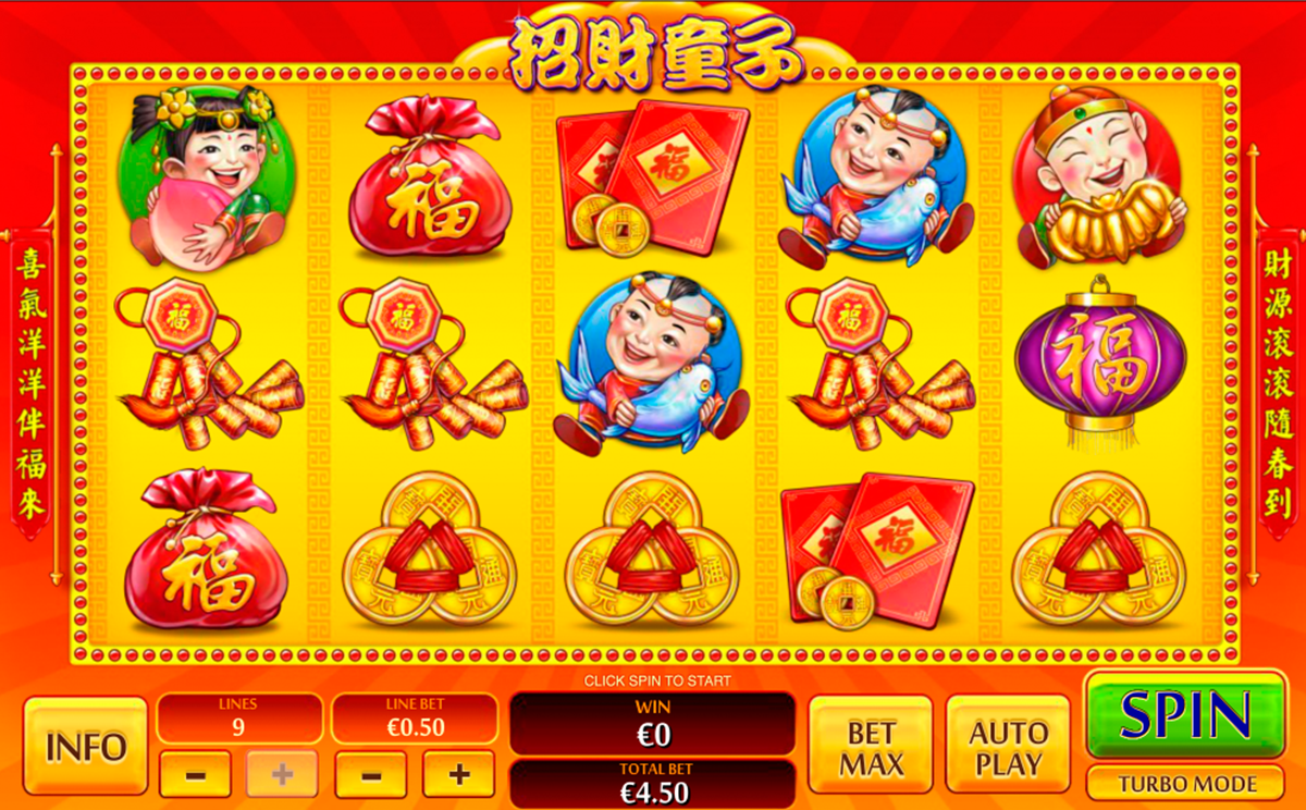 zhao cai tong zi playtech игровой автомат 